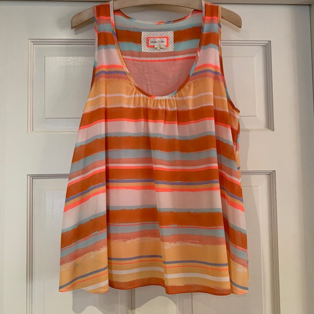 Anthropologie Striped Tank